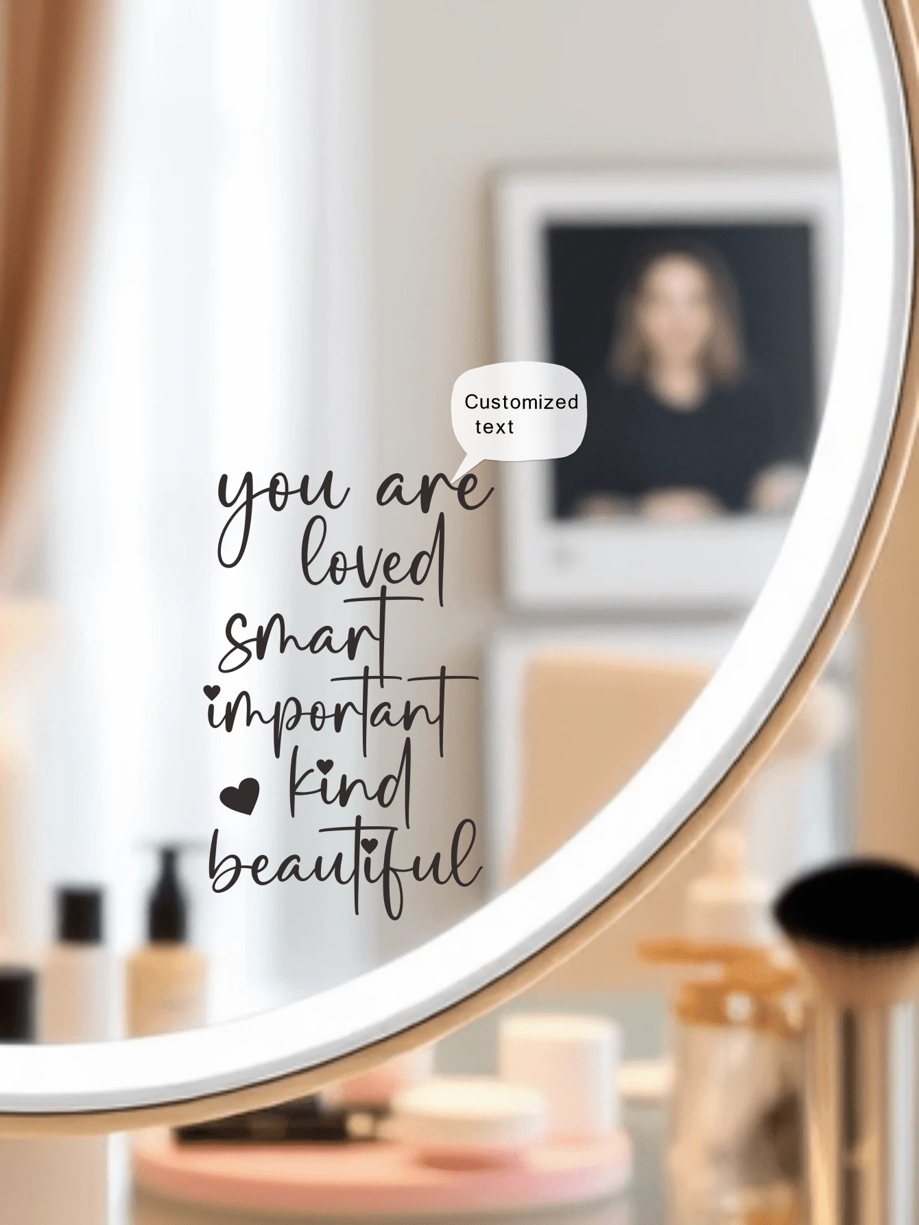 Customized Bathroom Stickers - Multicolor - View 1