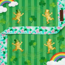 Vòng cổ cho chó Lionheart Glory ngày lễ Thánh Patrick, vòng cổ hình cỏ ba lá may mắn, vòng cổ mềm mại có thể điều chỉnh, phù hợp cho chó, unisex, vòng cổ thú cưng ngày lễ mùa xuân - Màu xanh Bạc hà - Xem 5