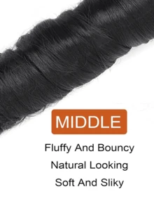 French Curls Braiding Hair Extensions Synthetic Hair Loose Wave Spiral Curl Braids High Temperature Ombre Pre Stretched Hair Extensions For Women