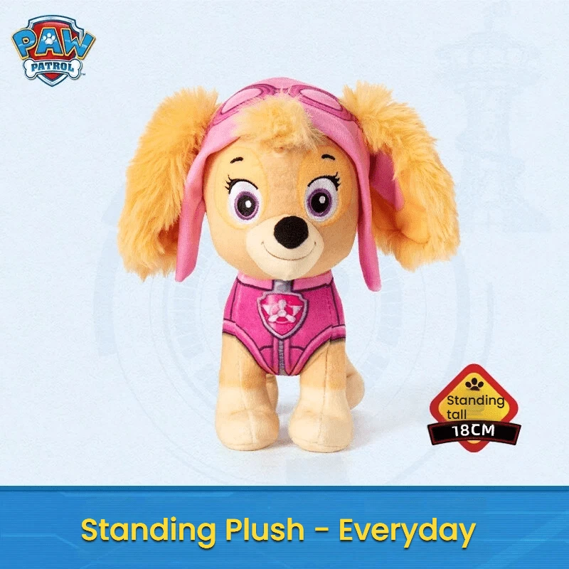 Spin Master Plush Doll Dog Doll Sleeping Companion Figurine, Cute Standing Posture Doll, Christmas Gift For Boys And Girls - [Standing Posture] Plush Toy - Tiantian - View 1