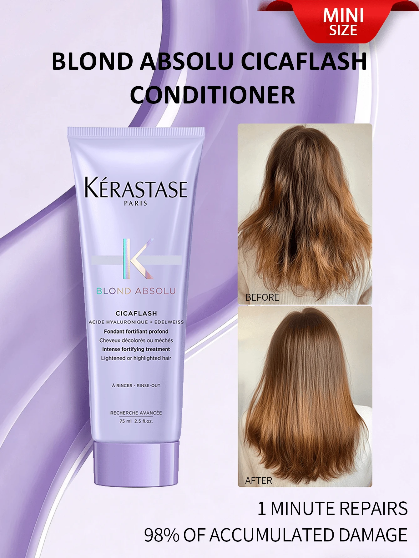 Kérastase KERASTASE Blond Absolu Cicaflash Hair Conditioner - 75ml/2.54fl.Oz - Cicaflash 75ml - View 1