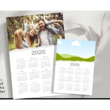 2026 Photo Calendar Canva Template | Printable Family Gift - Multicolor - View 2