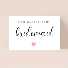 你愿意做我的伴娘吗？没有你我做不到，谢谢你做我的伴娘。 - 彩色 - 查看 15