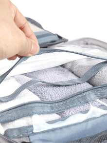 Large Capacity Hanging Toiletry Bag, Waterproof Foldable Handbag, Travel Cosmetic Organizer Bag, Makeup Bag, Toiletry Travel Bag, Women's Cosmetic Organizer Bag, Makeup Brush Holder Bag, Multi-Functional Cosmetic Organizer Bag, Suitable For Beach Vacation, Business Travel, Student Office Supplies