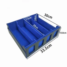 3000+ Capacity Commander Deck Box With 4 Top Loaders, 24 Color Divider Tabs, Suitable For TCG, Sports Cards, Versatile Compartment Card Holder Box With Flip-Top Window, Portable And Elegant Game Card Storage Case - Multicolor - View 5