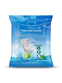Toilet Cleaning Powder - Easily Removes Toilet Stains And Urine Deposits, Highly Effective Cleaning Powder, Maintains Long-Lasting Cleanliness, Helps Improve Bathroom Environment, Bathroom Accessories, Bathroom Cleaner, Toilet Cleaner, Household Cleaning Supplies - Multicolor - View 8