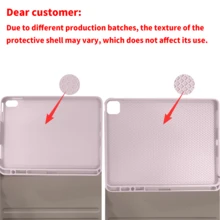 无线蓝牙键盘保护套，带可拆卸键盘和触控笔插槽，兼容三星 Galaxy Tab、Pad SE，超薄轻巧支架保护套（粉色） - 粉色 - 查看 9