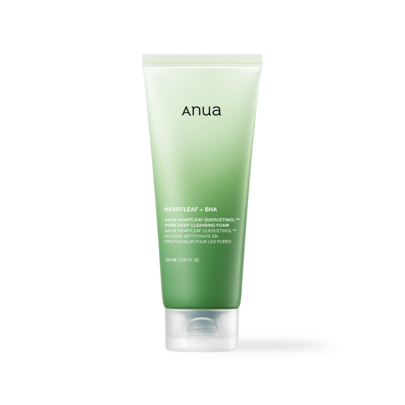 [Anua] HEARTLEAF QUERCETINOL PORE DEEP CLEANSING FOAM 150ML