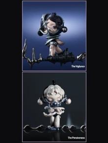 POP MART SKULLPANDA Sound Series Blind Box Collectible Figures (12 Regular Versions + 1 Hidden Version), Mysterious & Dreamy Theme Collectibles With Headphone Helmet And Emotional Art Elements, Exquisite Craftsmanship, Vivid Expressions, Captivating Storyline Inspired By Magical Sound Waves, Perfect For SKULLPANDA Fans, Blind Box Collectors, Emotional Art Enthusiasts, And An Ideal Birthday/Holiday Gift For Friends And Loved Ones - Multicolor - View 6