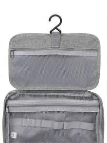 Large Capacity Hanging Toiletry Bag, Waterproof Foldable Handbag, Travel Cosmetic Organizer Bag, Makeup Bag, Toiletry Travel Bag, Women's Cosmetic Organizer Bag, Makeup Brush Holder Bag, Multi-Functional Cosmetic Organizer Bag, Suitable For Beach Vacation, Business Travel, Student Office Supplies