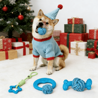 4pcs/Set Durable Anti-Bite Interactive Rope Toys For Dogs, Suitable For All Breeds, Essential For Dog Teething, Pet Dog Leash Toys, Dog Toys, Rope Knot Toys, Holiday Gift For Halloween, Christmas, Birthday