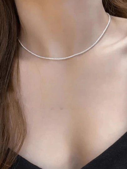 性感锁骨项链吊坠短链项链