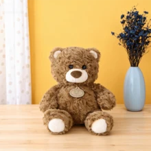 PlushFable 25cm/9.84in   Lovely Beige Brown Teddy Bear Plush Toys Stuffed Soft Animal Kawaii Dolls For Valentine Gift Birthday Gift Easter Gift,Teddy Bear,Teddy,Stuffed Animals,Premium Stuffed Animal,Sofa Decor Gift, Holiday,Small Teddy,Teddy Bear Plushie,Ternurines,Super Soft Stuffed Animal Beige Plush Toy Teddy Bear Teddies,Stuffed Animal,Toys,Plushie,Bear,Squishy - 棕色毛絨熊 - 查看 11