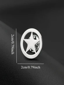 1 件闪电男士胸针 - 多功能不锈钢翻领别针，独特的个性化设计，男士夹克/衬衫领夹配件，时尚商务配件，送给男朋友/丈夫、复活节、父亲节和毕业典礼的完美生日礼物 - 彩色 - 查看 11