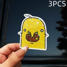 1pc/3pcs Big Lez Show Choomah Vehicle Decal Vinyl Decals For Cars, Trucks, Bags - Durable, Easy To Apply, Perfect For Halloween, Halloween Stickers, Truck Decals, Playful Design, Easyapply Decals - Multicolor - View 13