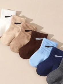 10 Pairs Kids Socks, Multi-Element, Multi-Color, Comfortable Anti-Slip, Suitable For All Seasons, Infants & Children - Multicolor - View 2