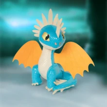 Spin Master 驯龙高手毛绒玩偶 致命纳德龙填充动物模型 收藏品 圣诞礼物