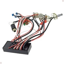 Circuito Para Baixo Pré-amplificador Ativo 5 Potenciômetros Com 2 Baterias 18v E Acessórios - Linha Premium -  Mixer - MX-PRO5 - Preto - Visão 11