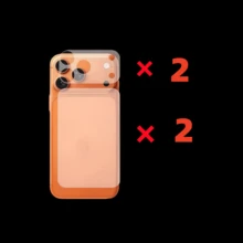 2025 New, Suitable For IPhone 17 Pro Max/17 Pro Screen Protector, Matte Back Film, Lens Film And Lens Protector Set, Ultra-Thin 0.15mm | Anti-Scratch/Fingerprint | Easy To Install | Compatible With Phone Case - Clear - View 11