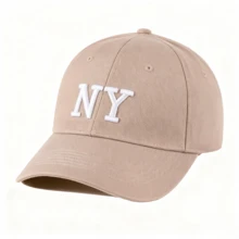 Mũ lưỡi trai New York thêu 3/1, mũ thường ngày chống nắng ngoài trời, phù hợp cho bé trai và bé gái, du lịch mùa xuân/thu, đi biển, mũ che nắng. - mũ bóng chày - Xem 6