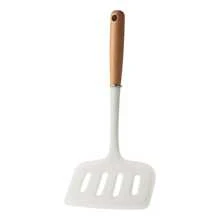 硅胶铲，配榉木手柄，可作鱼铲、牛排铲、煎饼铲、煎锅铲，可用洗碗机清洗，厨房烹饪工具，厨房小工具 - 彩色 - 查看 8