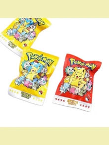 pokemon 宝可梦盲盒3D可拆卸组装卡通橡皮擦，谜拟Q、玛力露、胖丁，惊喜盲盒抽取可爱3D造型橡皮擦，惊喜礼物 - 彩色 - 查看 8