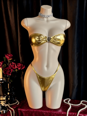 两件套女士情趣内衣性感内衣套装分体纯色三点式丁字裤，Rave