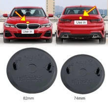 2个82mm/74mm汽车前引擎盖标志/后备箱盖标志，适用于宝马E36 F20 E46 E39 E38 E90 E60 E87 E34 E53 X3 X5 X6 M系列车型，配件 - 均碼 - 查看 5