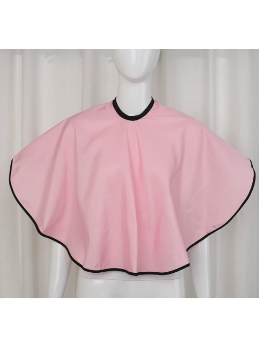 Profesjonalny fartuch do strzyżenia w domu i peleryna antypoślizgowa – biały/czarny/różowy/szary, z regulowaną peleryną do stylizacji włosów, odpowiedni do samodzielnego strzyżenia i stylizacji w salonie (przeznaczony dla klientów i stylistów fryzur)