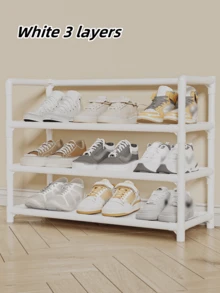 3-7 Tier Shoe Rack With Handrail, High Capacity Sturdy Simple Entrance Multi-Layer Dust-Proof Storage Shoe Cabinet, Home Dorm Shoe Organizers - Multicolor - View 15