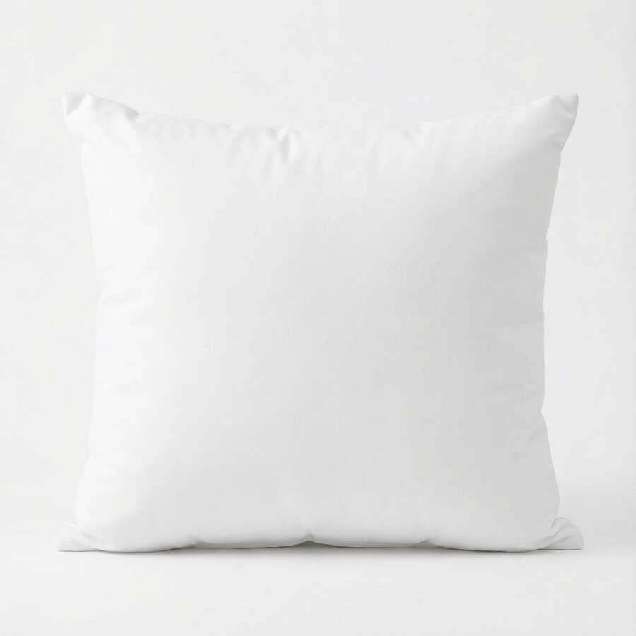 1 pieza Relleno de cojín de tamaño grande, cojín relleno de fibra de microfibra renovable ultrasuave para la cama y el sofá, decoración del hogar(45*45(500g)/50*50(640g)), (1 pieza, blanco) - Blanco - Ver 1