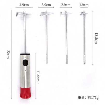 1set, Vegetable Corer,  Easy-Grip Stainless Steel Fruit Corer & Pitter - Versatile Kitchen Tool For Apples, Pears & More - Durable, Rustproof & Easy To Clean