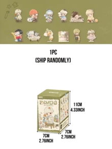 Figura coleccionable de la serie "Si hoy fuera el 8vo día de la semana (El día perdido)" de POP MART DIMOO - Diseño de decoración del hogar cálida, lindo adorno de escritorio, adorable juguete de anime, adecuado para coleccionistas y adolescentes, regalo perfecto para exhibición en el hogar/oficina - Multicolor - Ver 13