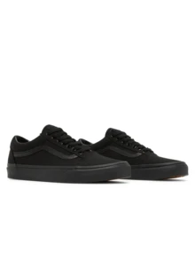 Vans Giày thể thao Unisex Old Skool Thoáng khí Thấm hút mồ hôi Độ đàn hồi tốt Đa năng Hàng ngày Dễ giặt Ngoài trời Chạy bộ Màu đen VN000D3HBKA - đen - Xem 2