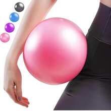 25厘米瑜伽球，适合家庭健身、体操、普拉提，防滑表面，平衡训练瑜伽球，室内瑜伽球 - 均碼 - 查看 4