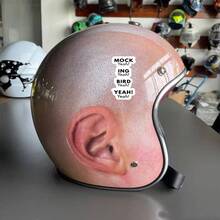 搞笑电影台词贴纸，90年代复古怀旧贴纸，幽默汽车贴纸，节日礼物 - 彩色 - 查看 5