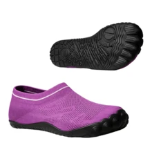 Women's Barefoot Water Socks, Quick Dry Aqua Shoes: Anti-Slip Rock Protection, Suitable For Hiking, Kayaking And Beach - Red Violet - View 3