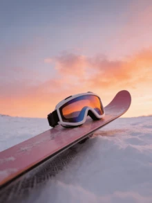 New Large Frame Ski Riding Mountain Windproof Men's Goggles, Windproof Protective Ski Goggles, Christmas Gift - White - View 4