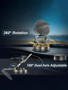 360° Magnetic Phone Holder, Magnetic Car Phone Mount, Hands-Free Suction Cup Phone Stand, Suitable For Car/Gym/Mirror/Shower, Compatible With IPhone 16 Pro Max/Android Phones, Note: Only Suitable For Smooth Surfaces