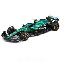 Burago 1:43 阿斯顿·马丁 F1 AMR25 一级方程式合金汽车模型 2025 阿斯顿·马丁 No.14 阿隆索 常规版 - 1:43阿斯頓馬丁 AMR25[14號 阿隆索]常規版不含頭盔 - 查看 4