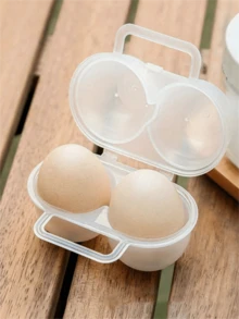 1pc Automatic Egg Dispenser Refrigerator Storage Rack, Large Capacity Stackable Egg Holder System With White Cover, Ideal For Kitchen And Refrigerator Organization, Kitchen Storage Rack, Refrigerator Organizer, Kitchen Accessories, Egg Storage Container - Multicolor - View 11