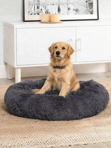 1 chiếc giường ngủ tròn màu xám sang trọng cho thú cưng, chuồng mèo siêu mềm và ấm áp, phù hợp với thú cưng nhiều kích cỡ, chất liệu tuyệt vời mang lại cảm giác thoải mái và ấm áp, có thể giặt được, giúp thú cưng dễ chịu trong chuồng, sử dụng được quanh năm, giường ngủ trong nhà cho mèo và chó. - Nhiều màu - Xem 12
