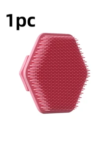 1pc Men's Silicone Face Scrubber, Gentle Exfoliating Pad And Massager, Facial Cleansing Brush - Removes Dead Skin And Dry Skin - Multicolor - View 14