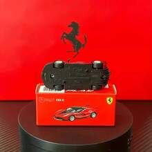 Burago  FXX-K 系列 1/64 比例压铸模型车 - 红色复刻赛车玩具，带有标志性品牌标识、合金车身和可打开的引擎盖，收藏佳品（法拉利授权） - 紅色 - 查看 4
