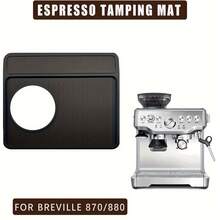 Tapete de compactação de café para Breville 870/880, tapete de silicone para máquina de café expresso Breville, tapete antiderrapante Breville com bordas elevadas, capa superior impermeável e resistente ao calor para máquina de café. - Multicolorido - Ver 6