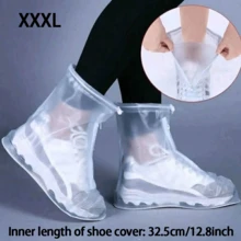 1 Pair Zippered PVC Rainproof Shoe Covers Non-Slip Thickened Wear, Rubber Sole Overshoes Galoshes Protectors-Resistant Rainproof Shoe Covers For Men And Women Outdoor Travel Shoe Covers Reusable Rain Boot Covers, Shoe, Spring Summer Picks, Brides Maid Gifts, Room, Bedroom Decor, Bedroom Decor, Beach, Travel, For Men, For Women, Vacation,Women's Day,Travel Essentials,Wedding Favours,Y2k,Bedroom,Car Accessories Women,Kitchen Decor, Beach,Summer,Vacation,Holiday,Travel Essential,Going Out Tops,Household Items - Multicolor - View 12