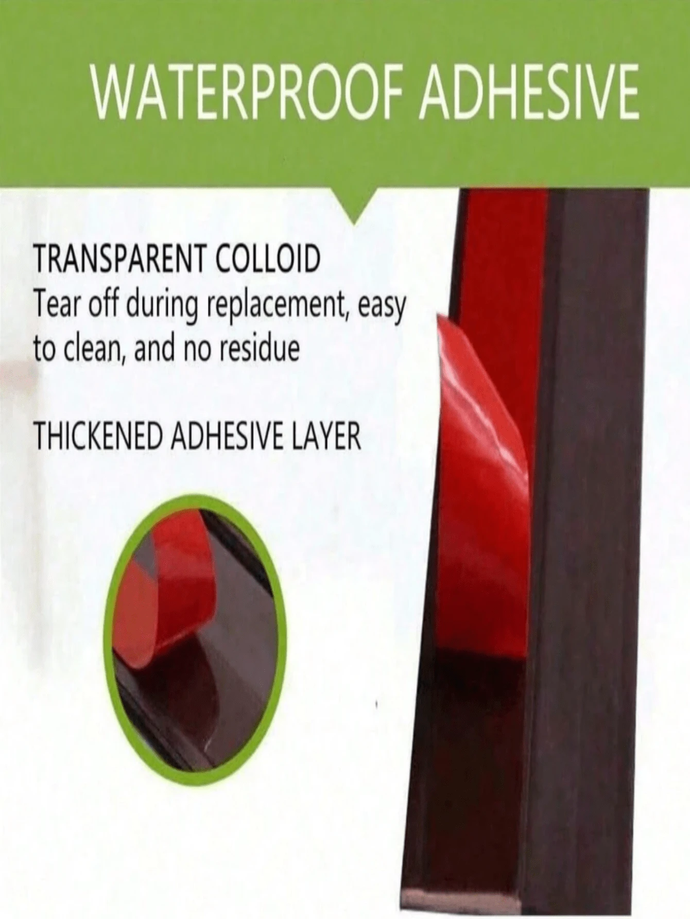 1 Piece Of Self-Adhesive Silicone Burette For Doors - Used For Sealing Indoor And Outdoor Spaces With Door Seals For Sound Insulation