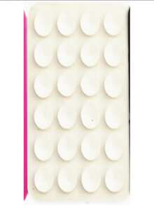 Silicone Suction Phone Case Mount Phone Suction Grip Octobuddy Sticky Phone Grip Adhesive Phone Stand Sticky For Cell Phone For Women Wallet Mini Wallet Purse Wallet Magsafe Wallet Card Wallet Wallet - White - View 3