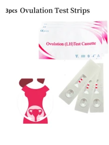 3/10/20pcs Ovulation Test Strips,Ovulation Preparation Testing Ovum Follicle Monitoring(Not Pregnancy Test Strip)