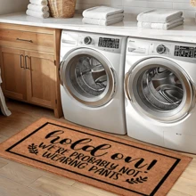 1 pièce Décoration de maison, tapis imprimé avec motif amusant, tapis en fausse laine - Hautement absorbant, facile à nettoyer, convient pour la décoration de la maison, la ferme, l'entrée, l'intérieur, la chambre, la cuisine, la salle à manger, le petit bureau/bureau à domicile, l'évier, la buanderie, le tapis, le tapis de cuisine, le tapis antidérapant - Multicolore - Voir 7